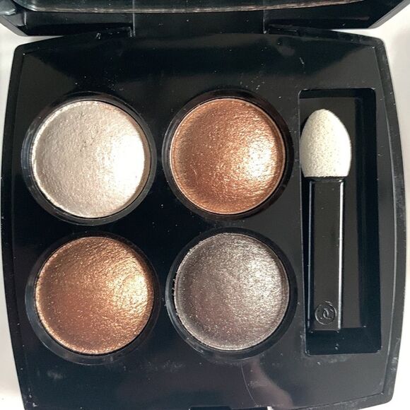 #304 CHANEL LES 4 OMBRES OMBRÉ PAULIÈRES EFFETS MULTIPLES EYESHADOW QUAD New - Picture 6 of 6